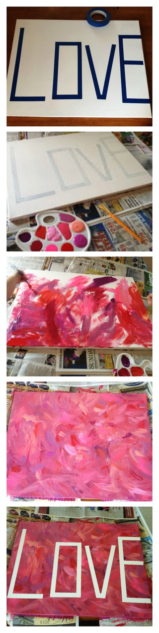 Illustration for article titled 20 + DIY Inspiring Canvas Art Tricks That Will Boost Your Imagination